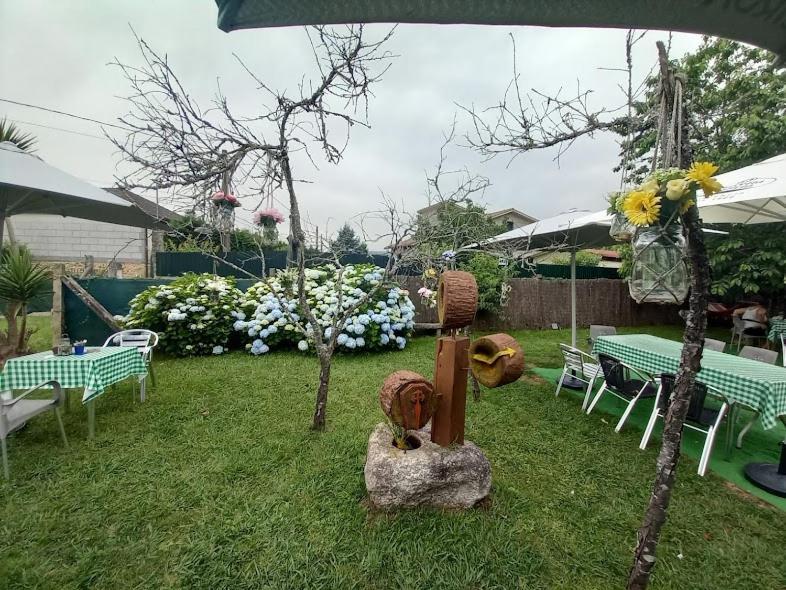 Albergue Vintecatro Caldas De Reis Esterno foto