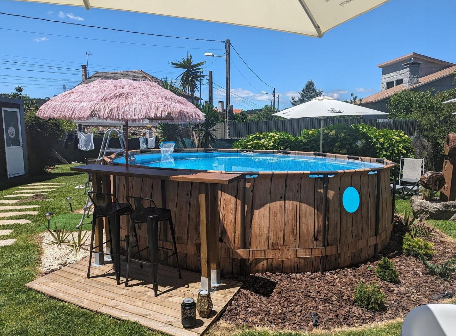 Albergue Vintecatro Caldas De Reis Esterno foto